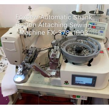 Automatic Shank Button Attaching Sewing Machine