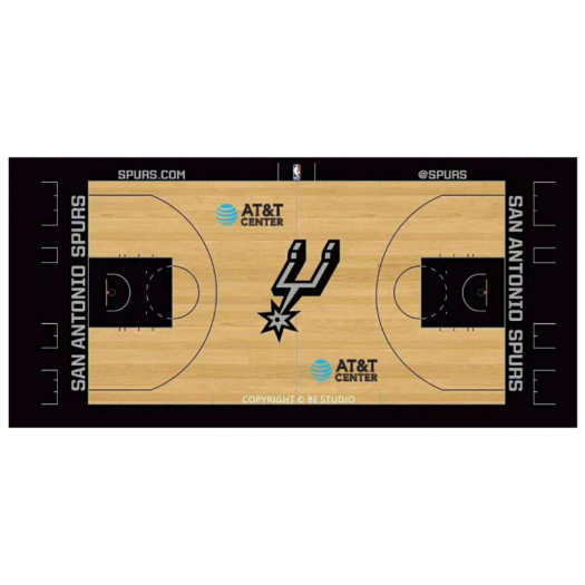 3D Customized Indoor Basketball Flooring