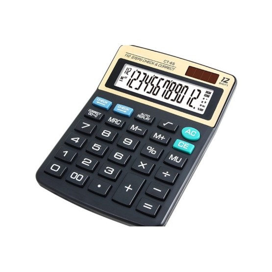 112 steps handheld calculators with 12 dight