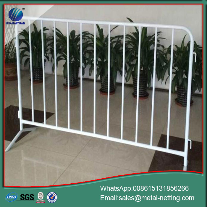 mobile wire fence steel crowd control barrier