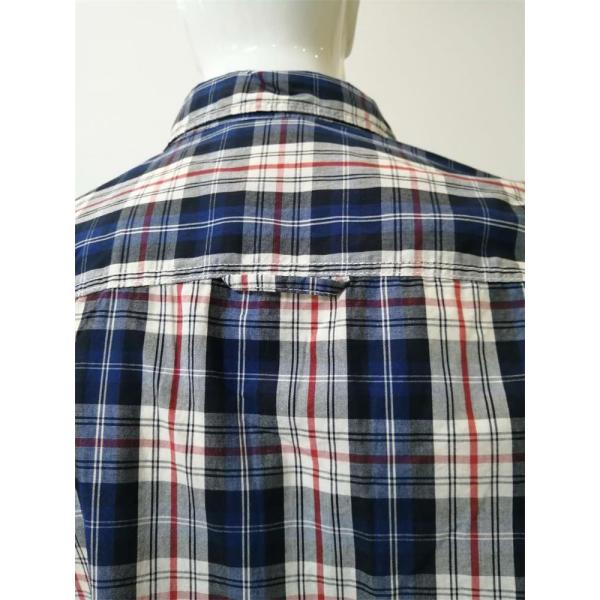 Men's Yarn Dye Long Sleeve Casual Shirt