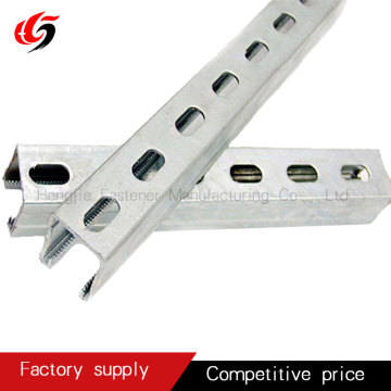 solar panel photovoltaic bracket slotted C channel