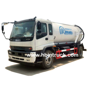 Isuzu Vacuum Tank Sewage Suction Truck
