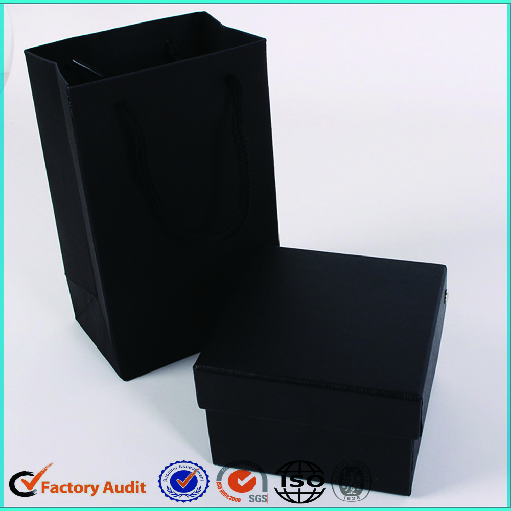 Luxury Square Black Tie Packaging Boxes