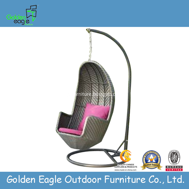 Garden Wicker Swing Set