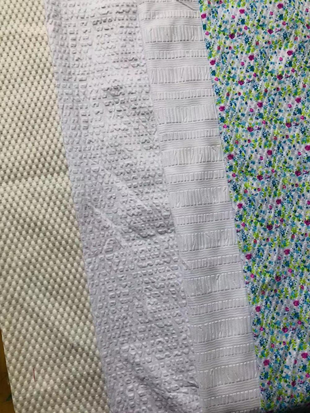 Polyester Seersucker Fabric