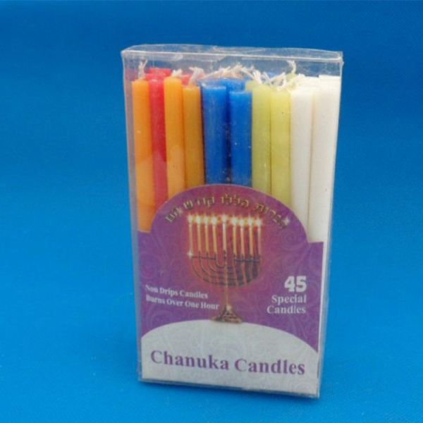 Multi-Colourful  Christmas Spiral Candles