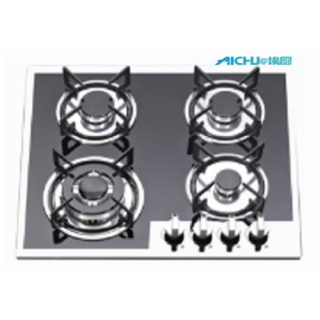 4 Burners Tempered Glass Homeused Cooktop