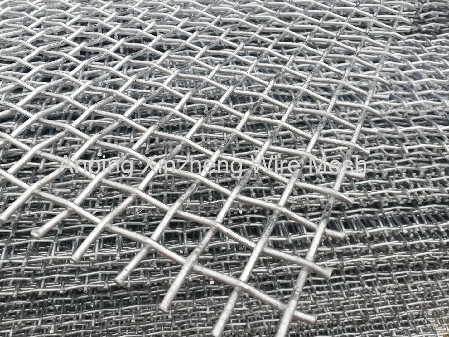 Hot-dipped Galvanized Crimped Mesh