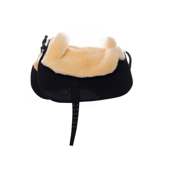 Sheepskin Double Layers Saddle Pad