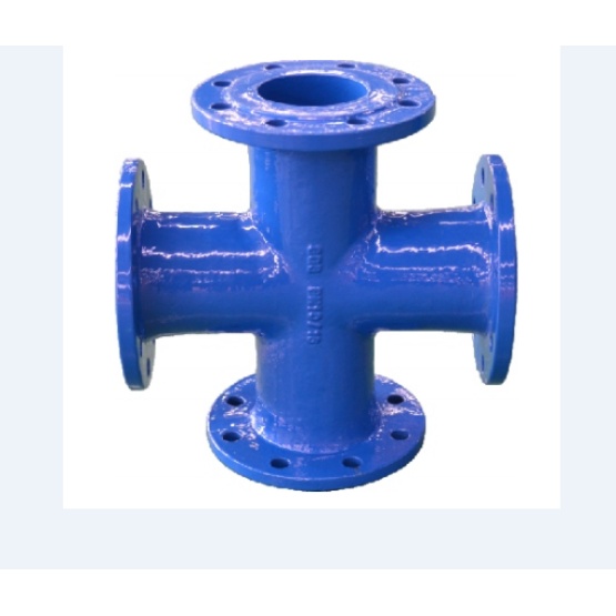 ALL flanged cross ductile iron