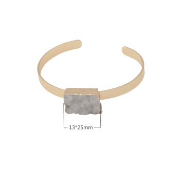 fashion charm sterling natural clear crystal bracelet with wholesale best price