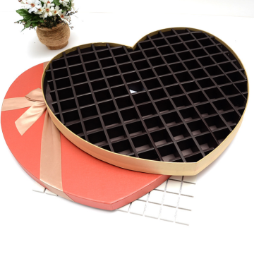 Large heart shape chocolate DIY packaging box