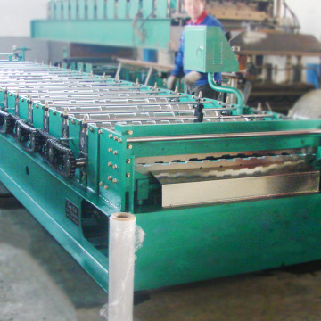 High productivity metal sheet siding panel roll forming machine