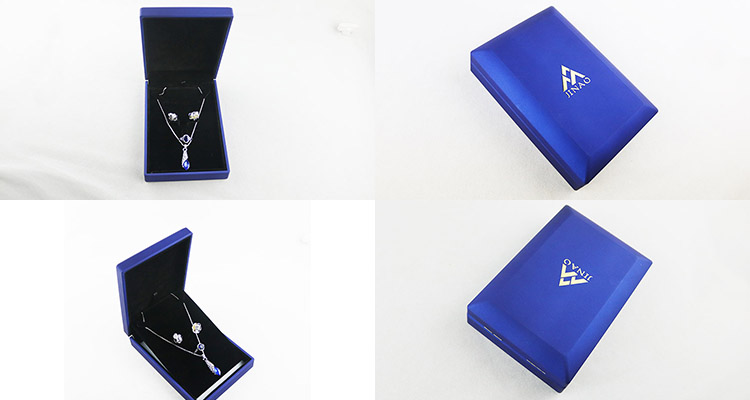 Whole sale custom luxury jewelry box with LED light