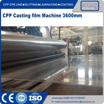 CPP CPE Multilayer Co-extrusion Cast film Line