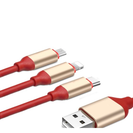 2.4A 3 in 1 of usb cable