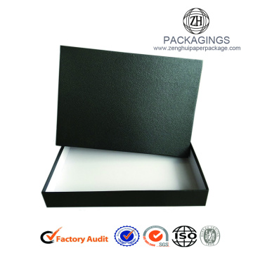 Luxury standard Black Matt Paper apparel Box