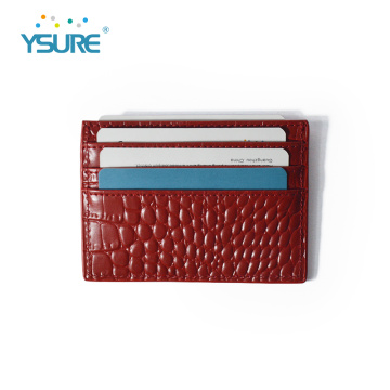 New Design Muti Slot Leather Credit Card Holder