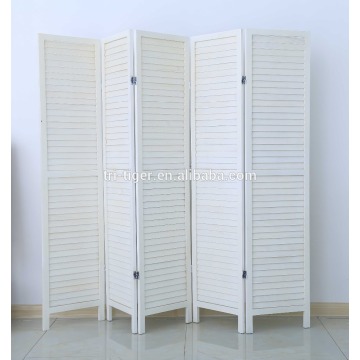 Indoor Home Decoration Wood Partition Screens Cheap Foldable Room Divider