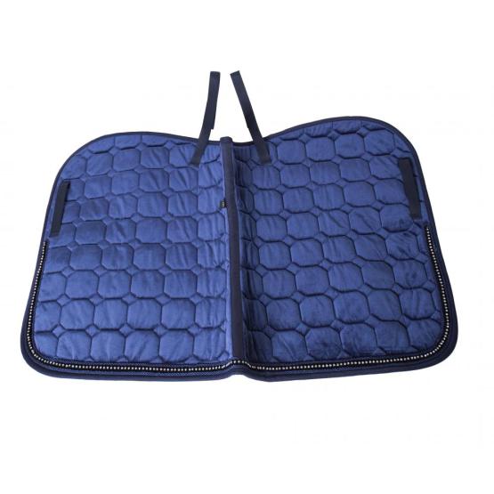 High-quality quilting velvet saddle pad