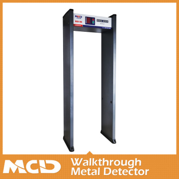 6 Zones door frame walkthrough metal detector