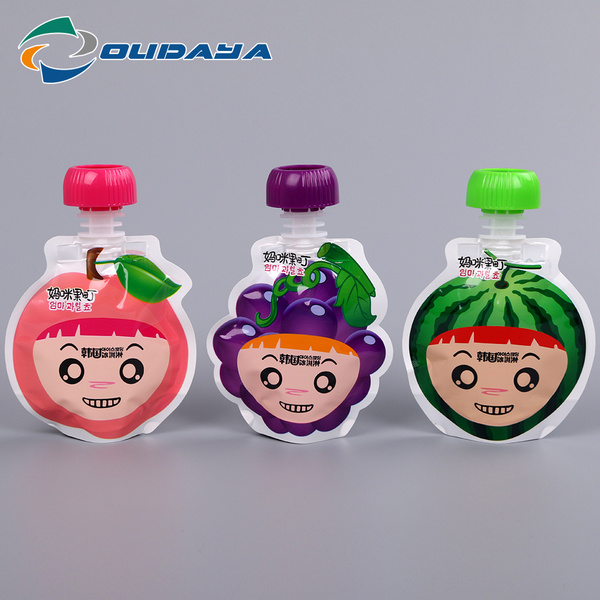 Customized Food Packaging Reusable Special Shape Pouch