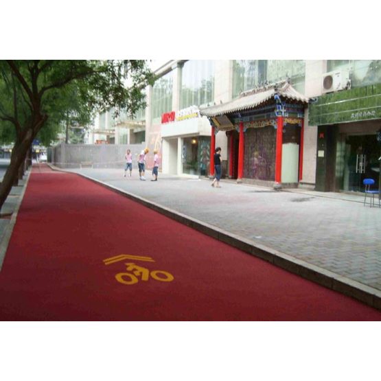 Eco-Friendly  Synthetic Water-based runway top coat  Courts Sports Surface Flooring Athletic Running Track