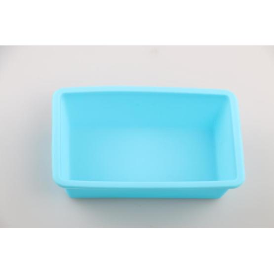 Mini rectangle shape silicone baking mold