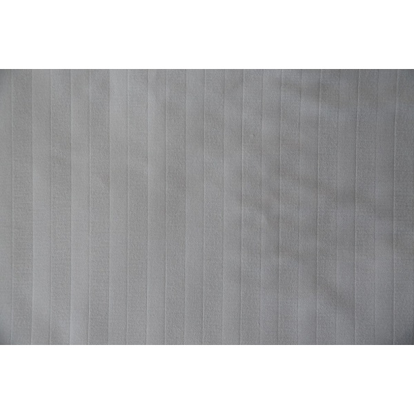 100% Polyester Bed Sheet 1cm embossed strip Fabric