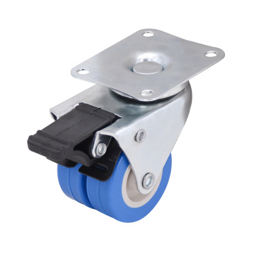 2 Inch swivel Twin Wheel Caster