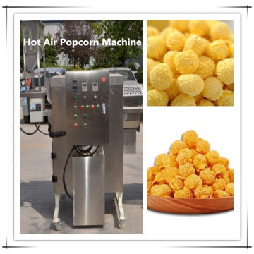 Hot air popcorn making machine for industrial use
