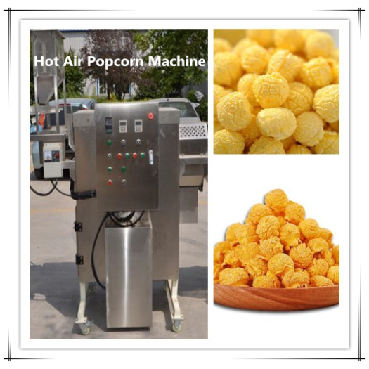 Hot air popcorn machine commercial and industrial