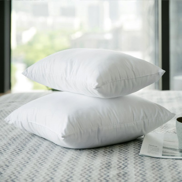 Cheap White Polyester Filling Hotel Pillow With Cover