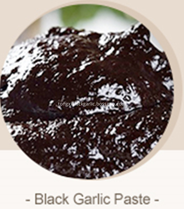 black garlic paste