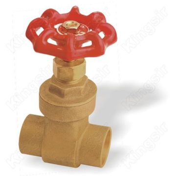 Dica type Brass Gate Valves With Solder Ends