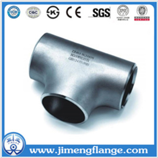 Jimeng Brand Threaded High Pressure STD/XS Straight Pipe Tee