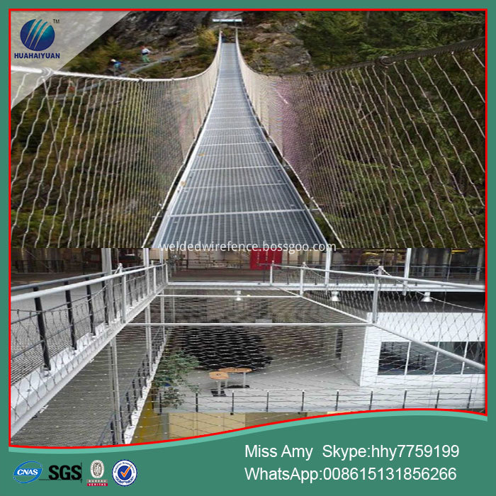 Sus304 Wire Rope Netting