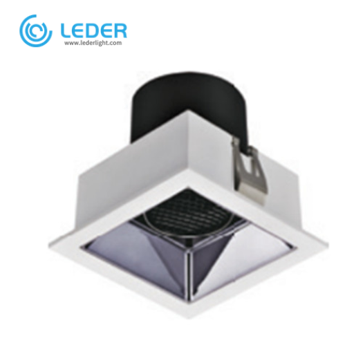 LEDER Square Dimmable 12W LED Downlight