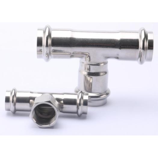 Stainless Steel Tee SUS Pipe Press Fitting