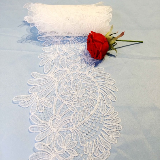 Vintage Flower Wedding Lace Trim Ribbon
