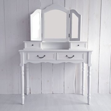 New design Portable Vanity White Wholesale Wooden Dressing Makeup Table
