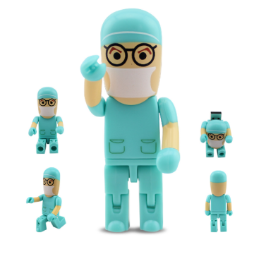 Cartoon Robot Medical USB Flash Drive Doctor Pendrive