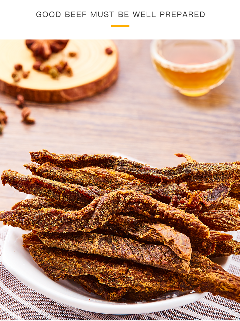 Dried Beef Strip Snack