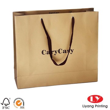 Cheap Brown Paper Coffee Bags With Logo