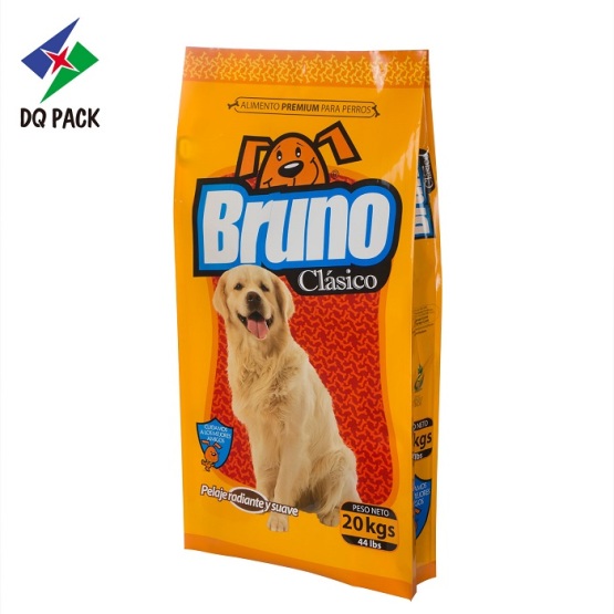 Flexible packaging plastic dog food bags