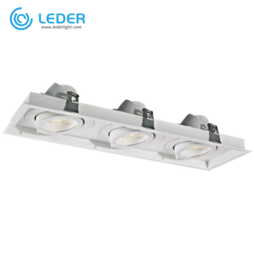 LEDER Rectangular Design Technology 30W*3 LED Downlight