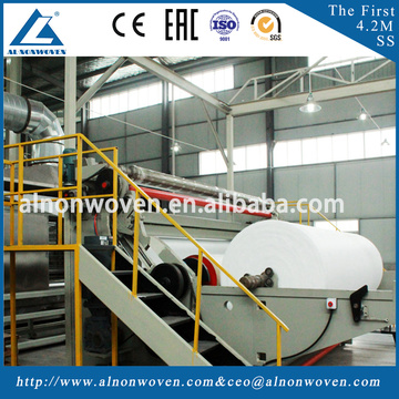 Full automatic 2.4m SS PP nonwoven fabric making machine with great price