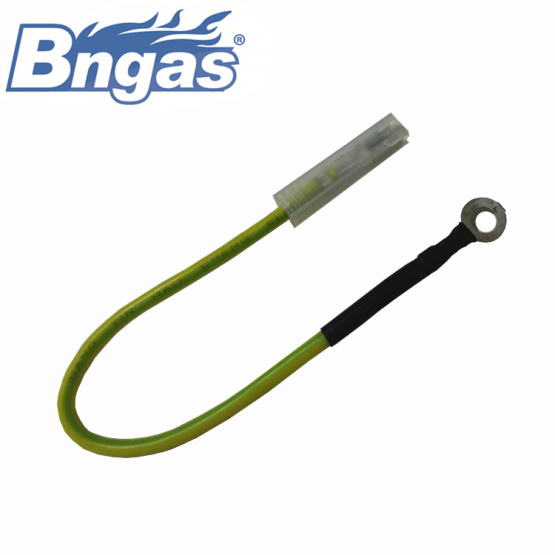 gas appliance parts green yellow flexible ground wire