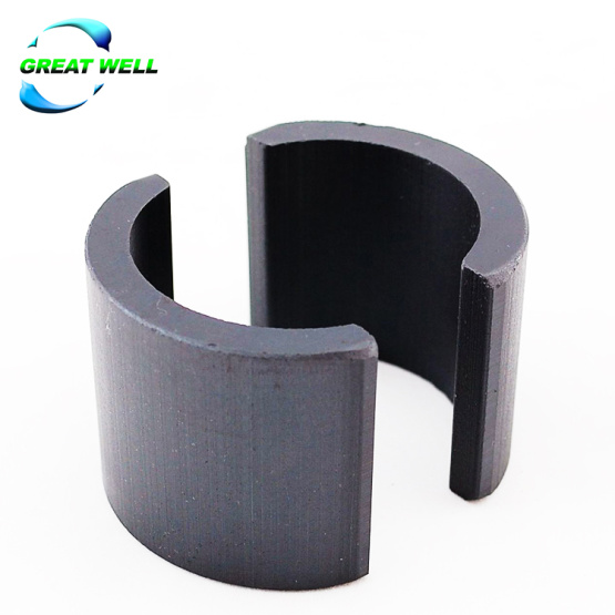 Customized Ferrite Material Arc Magnets for starter motor